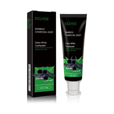 Bamboo Charcoal Teeth Whitening Toothpaste for Deep Clean
